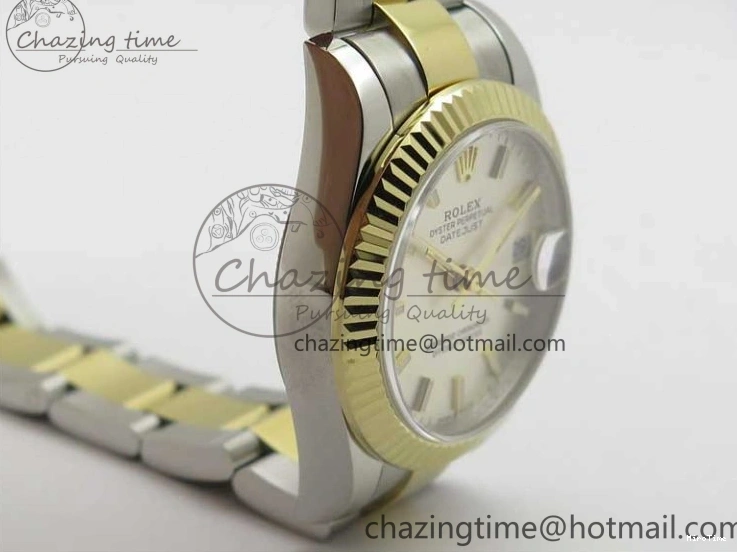 MiroTime 0506 Datejust 31mm 278273 SS YG BP Maker Best Edition Silver Sticks Markers Dial on SS YG Oyster Bracelet QuickDry 2712